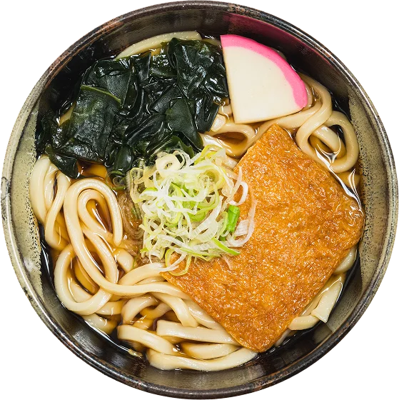 きつねうどんなどお子様向けメニュー